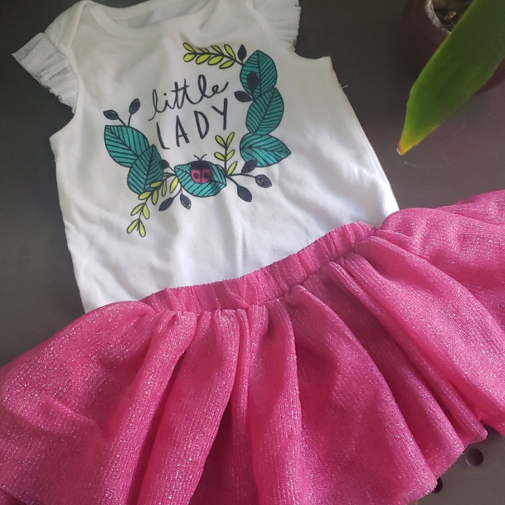 Cat & Jack tutu outfit
